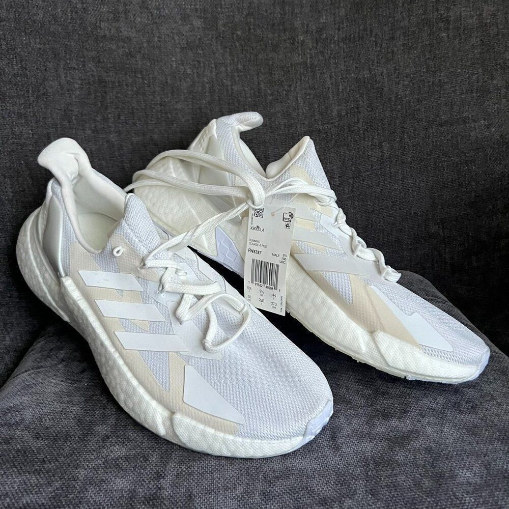 adidas X9000L4 Boost Running Trainer Sneaker White FW8387 US Size 9.5 Mens